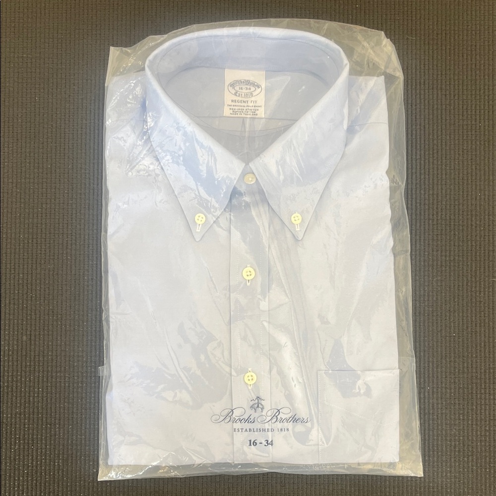 Brooks Brothers Classic Blue Dress Shirt